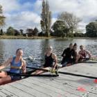 Arlia O’Sullivan, left, Saskia Klinkenberg, Bella Murray, Manaia Butler and Katie Bell are part...